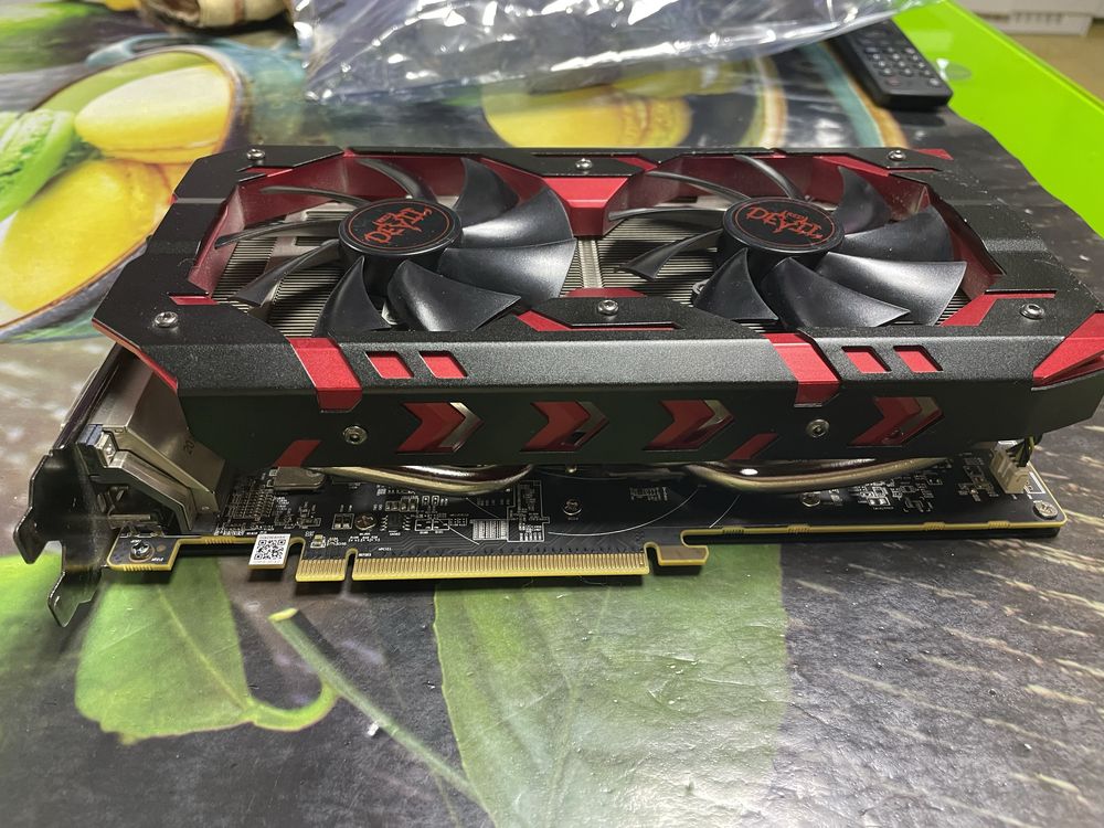 Видеокарта Powercolor Red Devil RX580 8GB Golden Sample