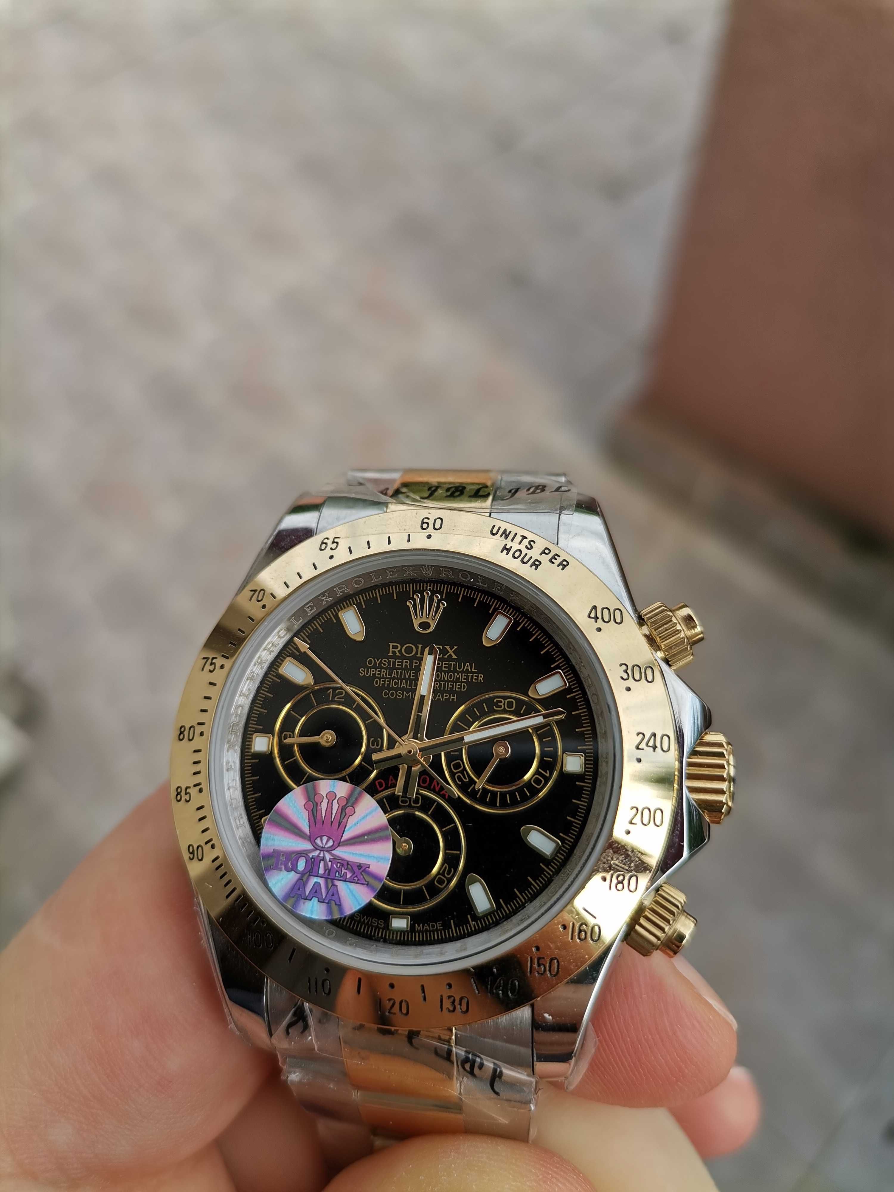 Rolex Daytona Automatic 40 mm geam Safir bezel Ceramic