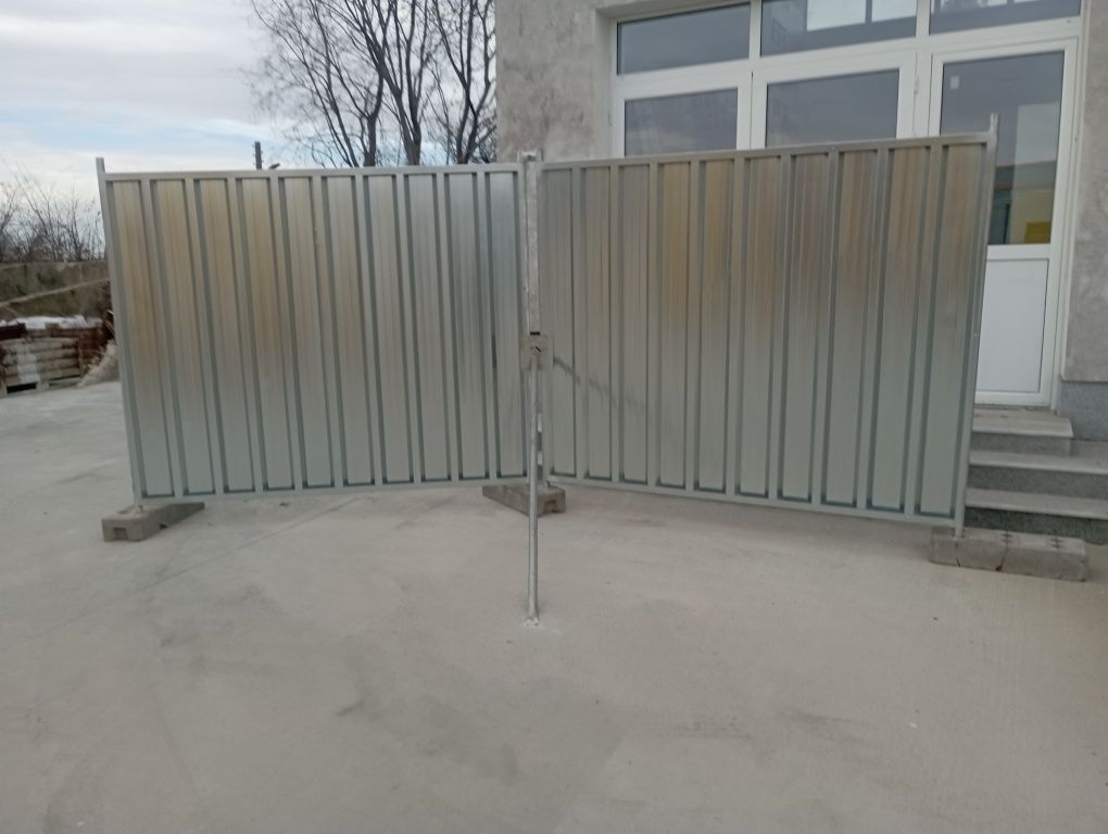 Мобилни оградни пана за ограждане на строителни обекти и подобни