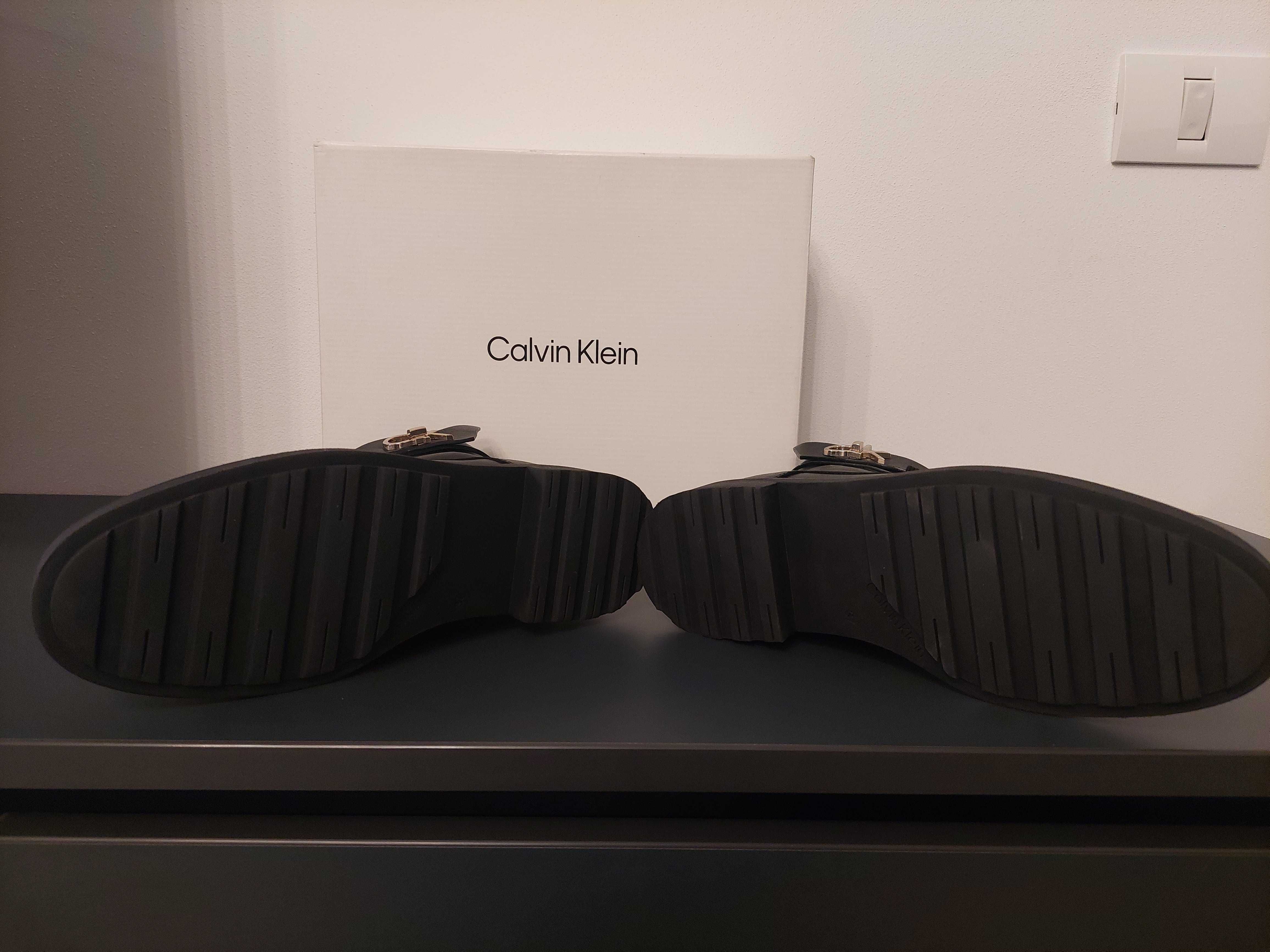 Ghete piele - Calvin Klein - 37