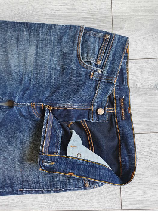 Blugi NUDIE JEANS "Thin Finn" - Marime W31 L34 (Talie 82 cm)