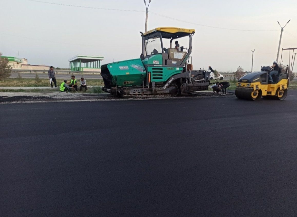 Sifatli va hamyonbop narxlarda asfalt, bardiyor va latok ishlarini qil