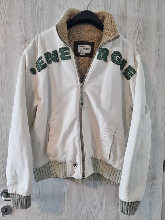 Hanorac ENERGIE alb de iarna