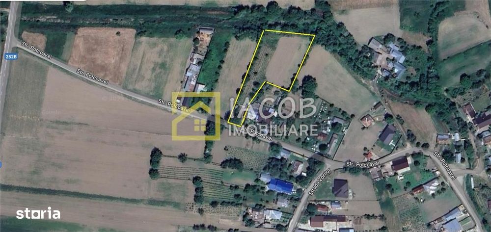 OFERTA !!! Teren intravilan, strada Potcoavei, sat Tamasi, judet Bacau