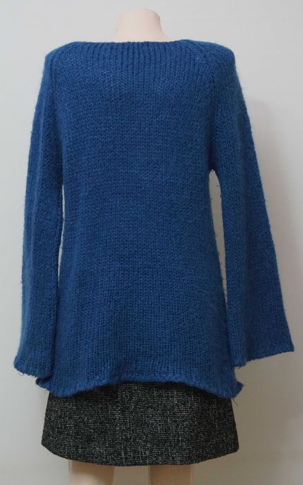 Pulover GANNI oversized  albastru marimea XS