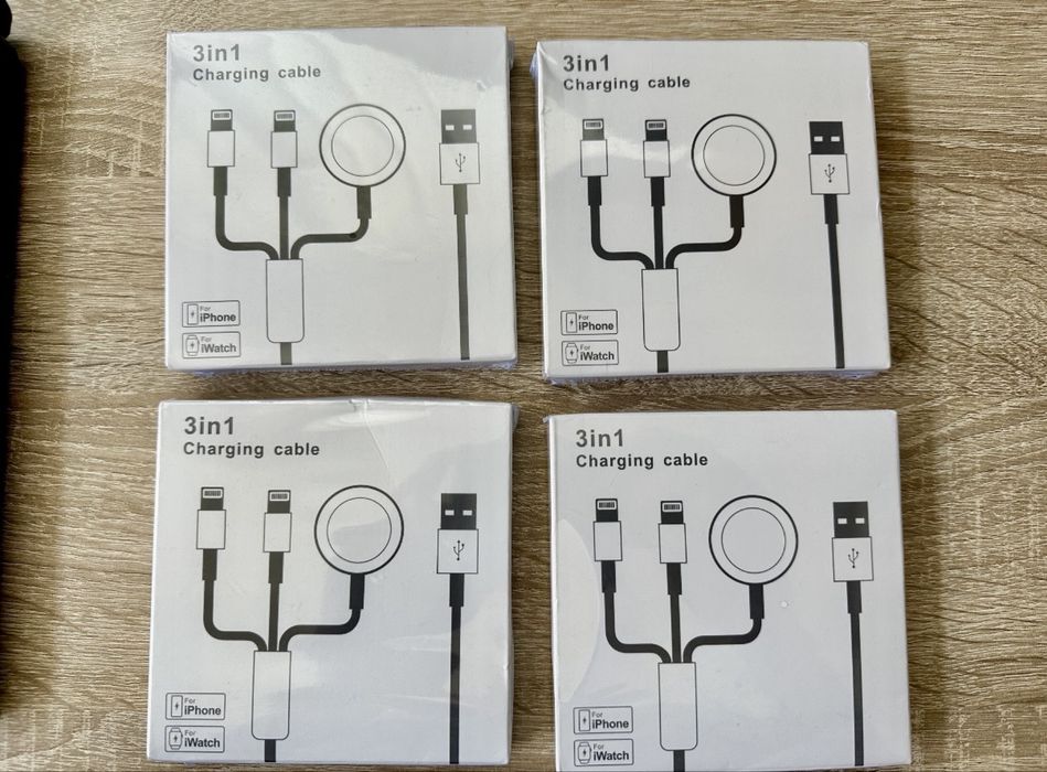 Incarcator Apple Watch / iPhone 3 in 1