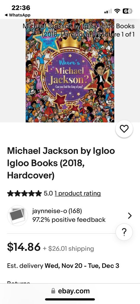 Майкъл Джексън  Igloo Igloo Books 2018 твърди корици занимателна книга
