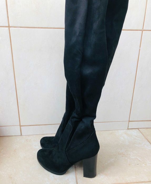 Cizme lungi cu tocuri, marimea 38 (Galati)