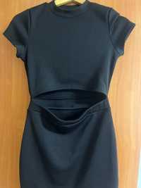 черное платье для девушек и женщин