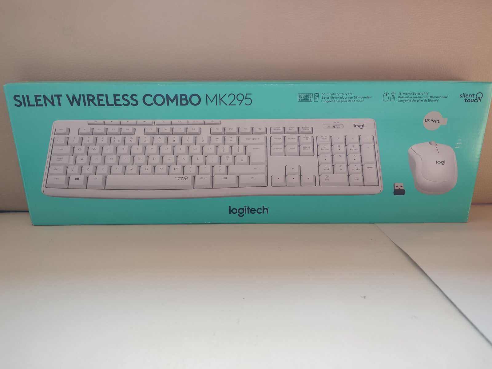 клавиатура Logitech MK295 Silent Wireless Combo