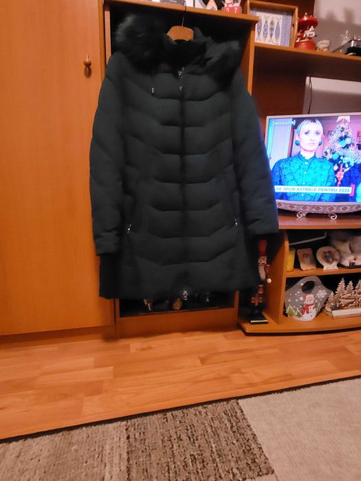 Vand geaca dama culoarea  verde