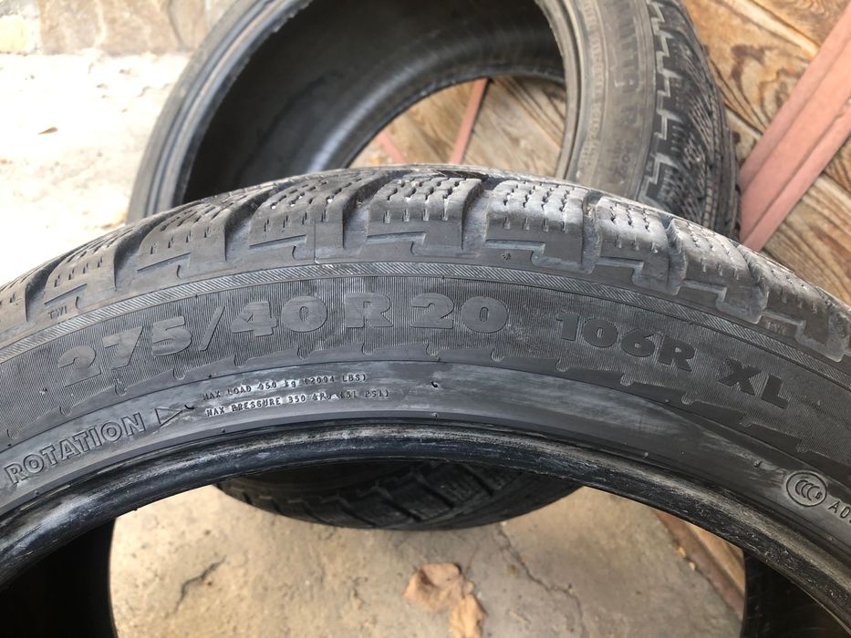 Зимни гуми 275 40 20 продавам/заменям