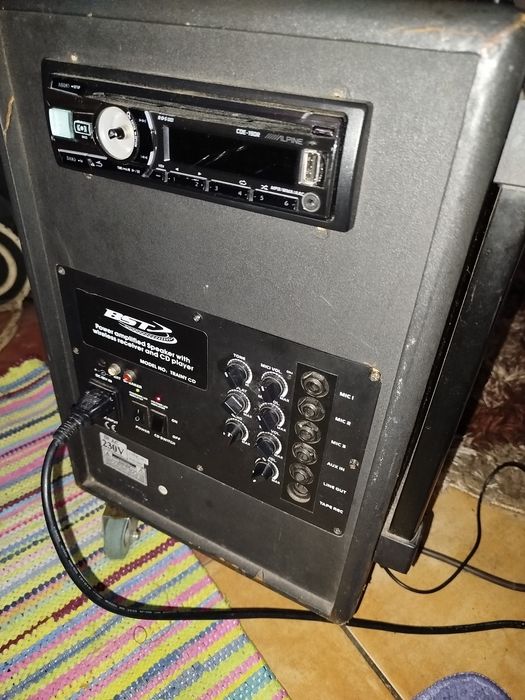 Boxă Bst Trainy, made in USA, radio, cd, stick, oferta