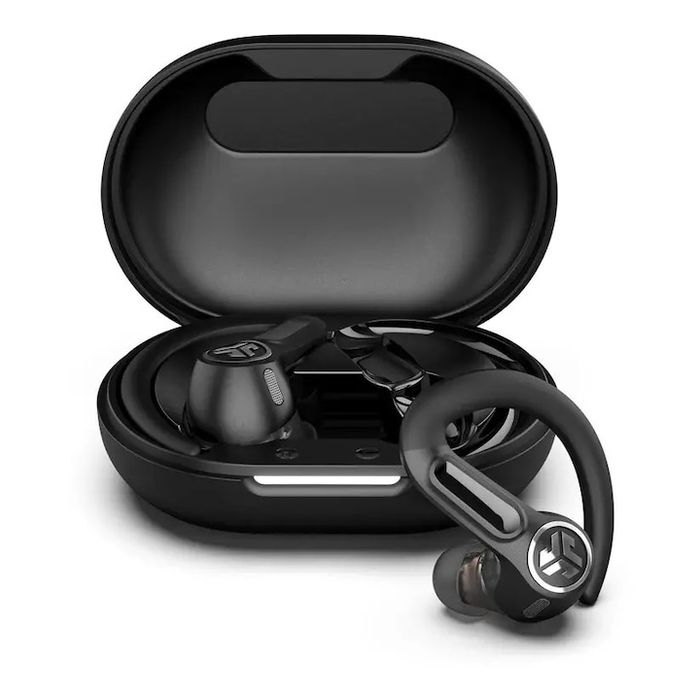 Casti wireless JLab JBuds Sport, Bluetooth 5.3, ANC, negru, 12h, SIG