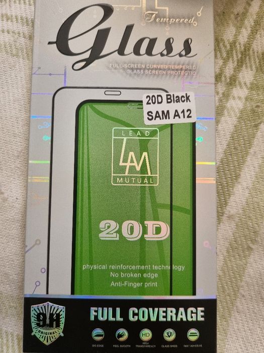 A12 samsung folie protecție