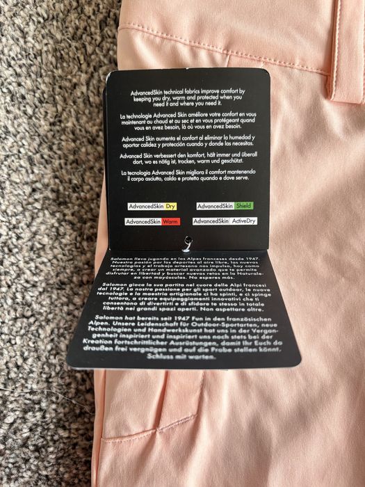 Ново оригинално дамско ски долнище Salomon