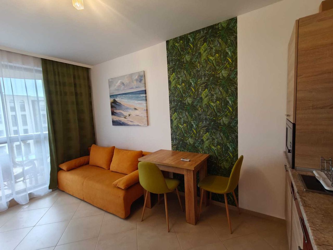 Продава се Едностаен апартамент в к.к. Слънчев бряг - 34 кв.м за 1795 €/кв.м - Снимка #1