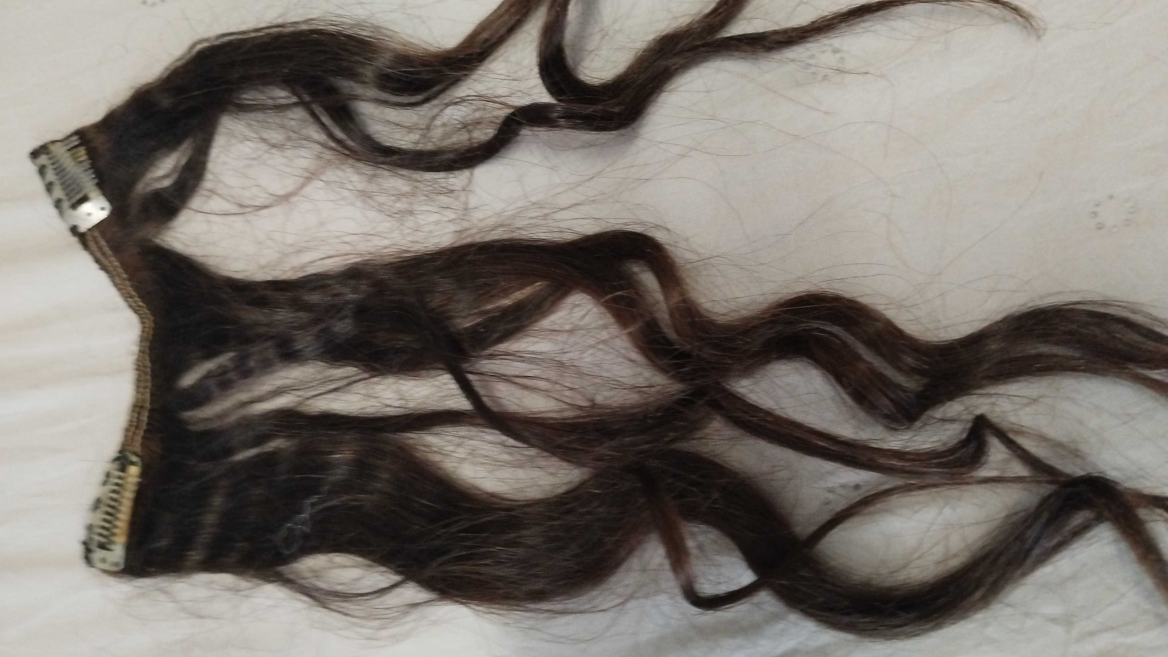 Кичури от естествена коса / екстеншъни