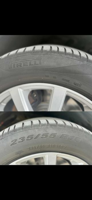 Джанти 18” 5х112 Platin Wheels с летни гуми Pirelli 235/55/18