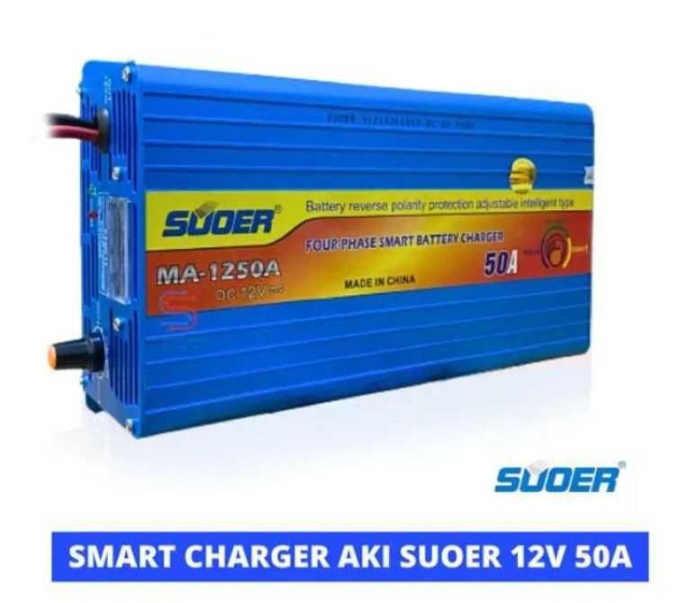 Ново Зарядно за Акумулатор SUOER 12V-50Amp -814605