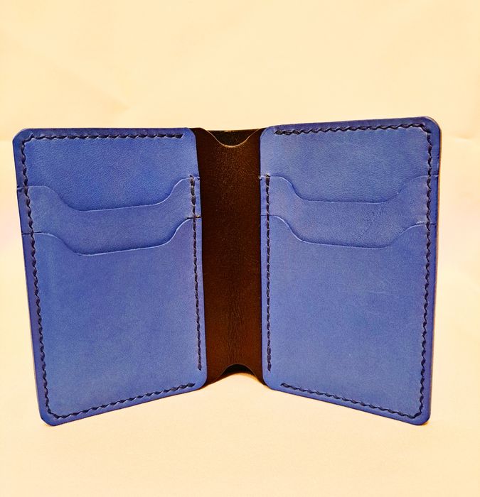 Portofel Piele Naturala Lucrat Manual