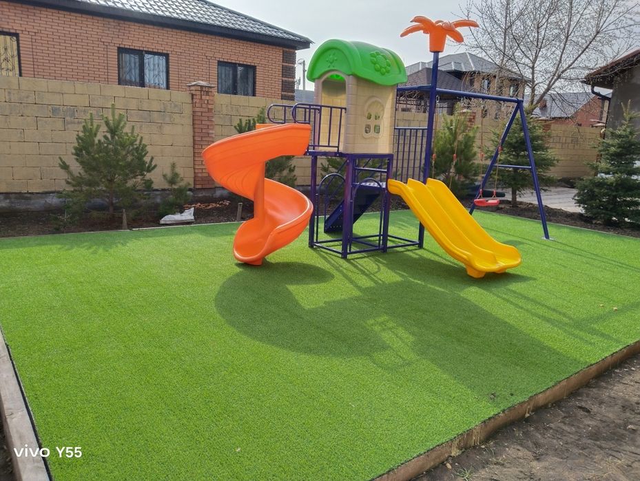 Искусственный гозон, монтаж и продажа газона,