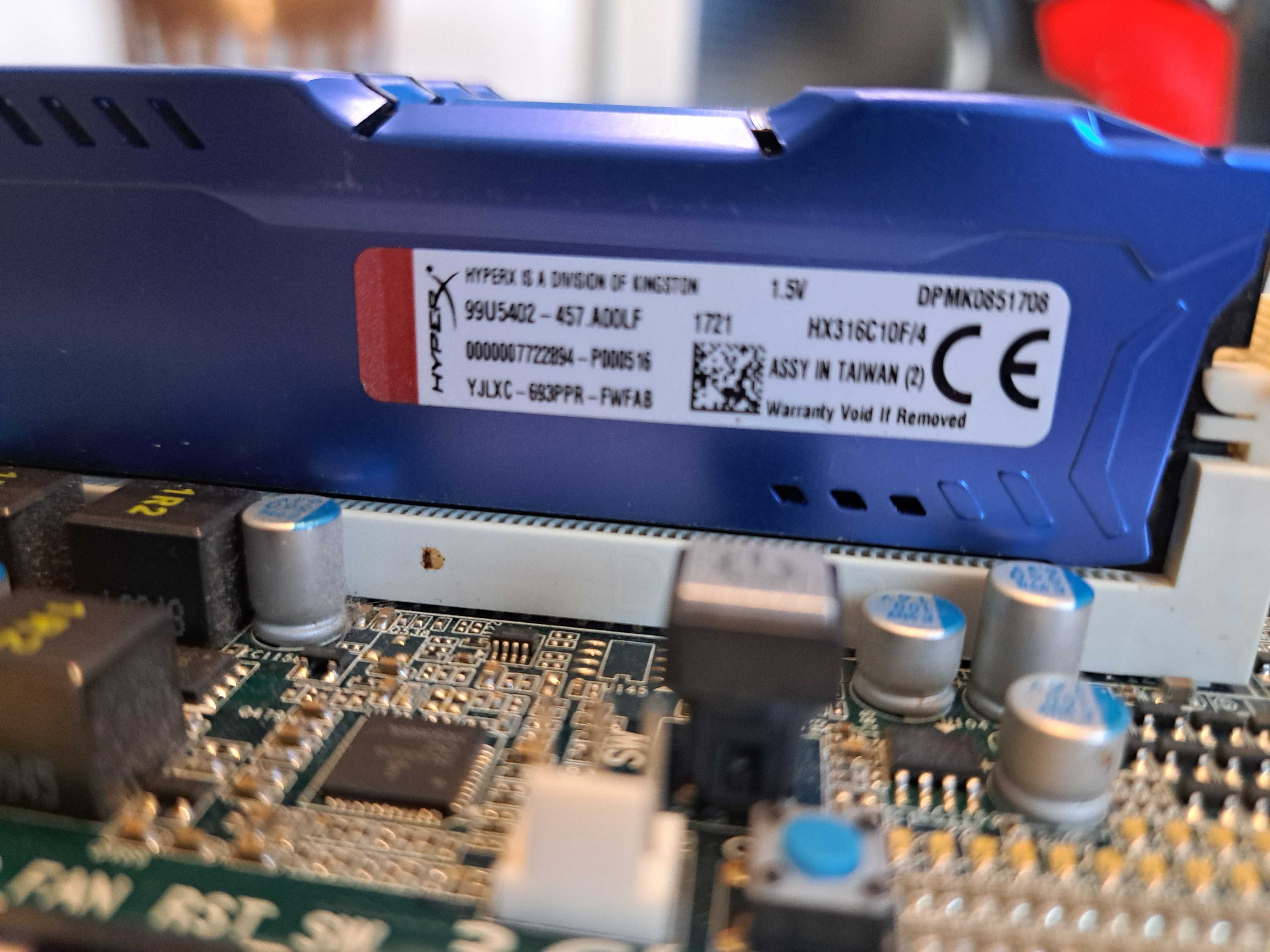 Дънна платка EX58-UD5 Socket1366 ATX, процесор I7 920 и RAM 16GB