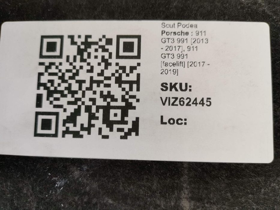 Защитен екран за под Порше 911 ГТ3 / Porsche 911 GT3 991 [ - ], 911 ГТ
