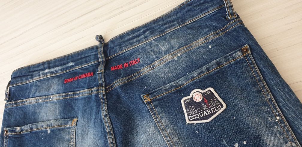 DSQUARED2 Italy Short Jeans / 56 - 36 ОРИГИНАЛ! Мъжки Къси Дънкови Па