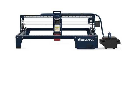 Masina Laser Sculpfun S30-10 W cu air asist automat + extensie + cutie