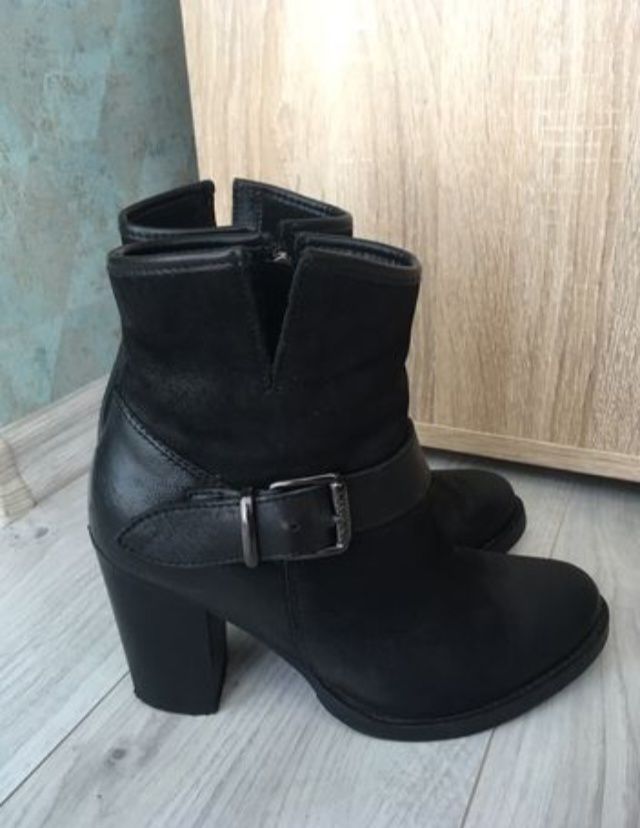 Botine piele impecabile