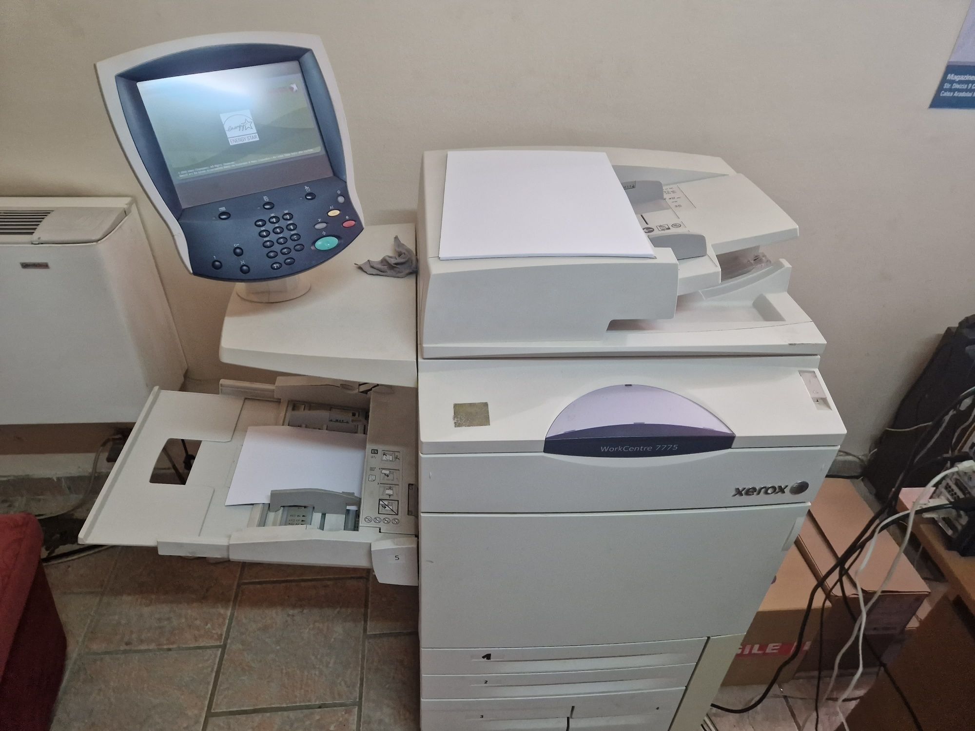 Imprimanta multifuncțională laser Xerox, 7755 wc, stare buna