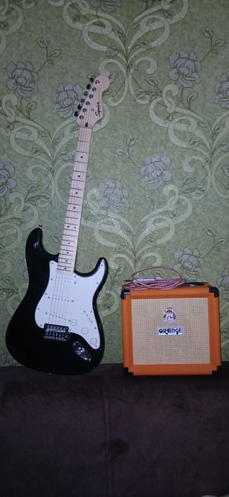Набор: Электрогитара + Усилитель + провода