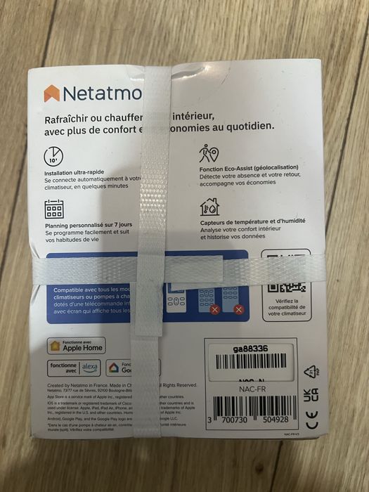 Telecomanda Netatmo inteligenta pt aparatele de aer conditionat