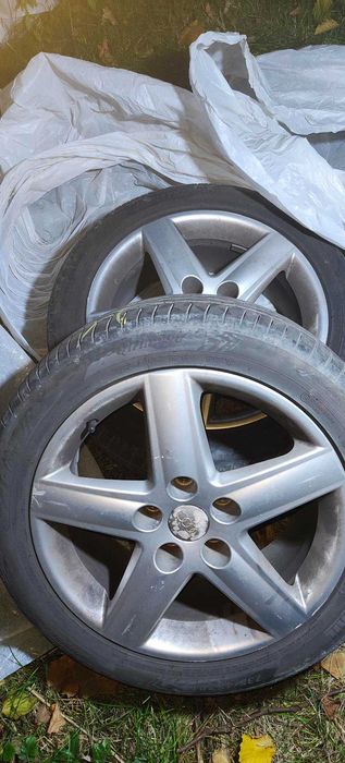 Jante aliaj/cauciucuri 17" Audi A4 B6