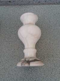 Вазочка мраморная ваза белый мрамор