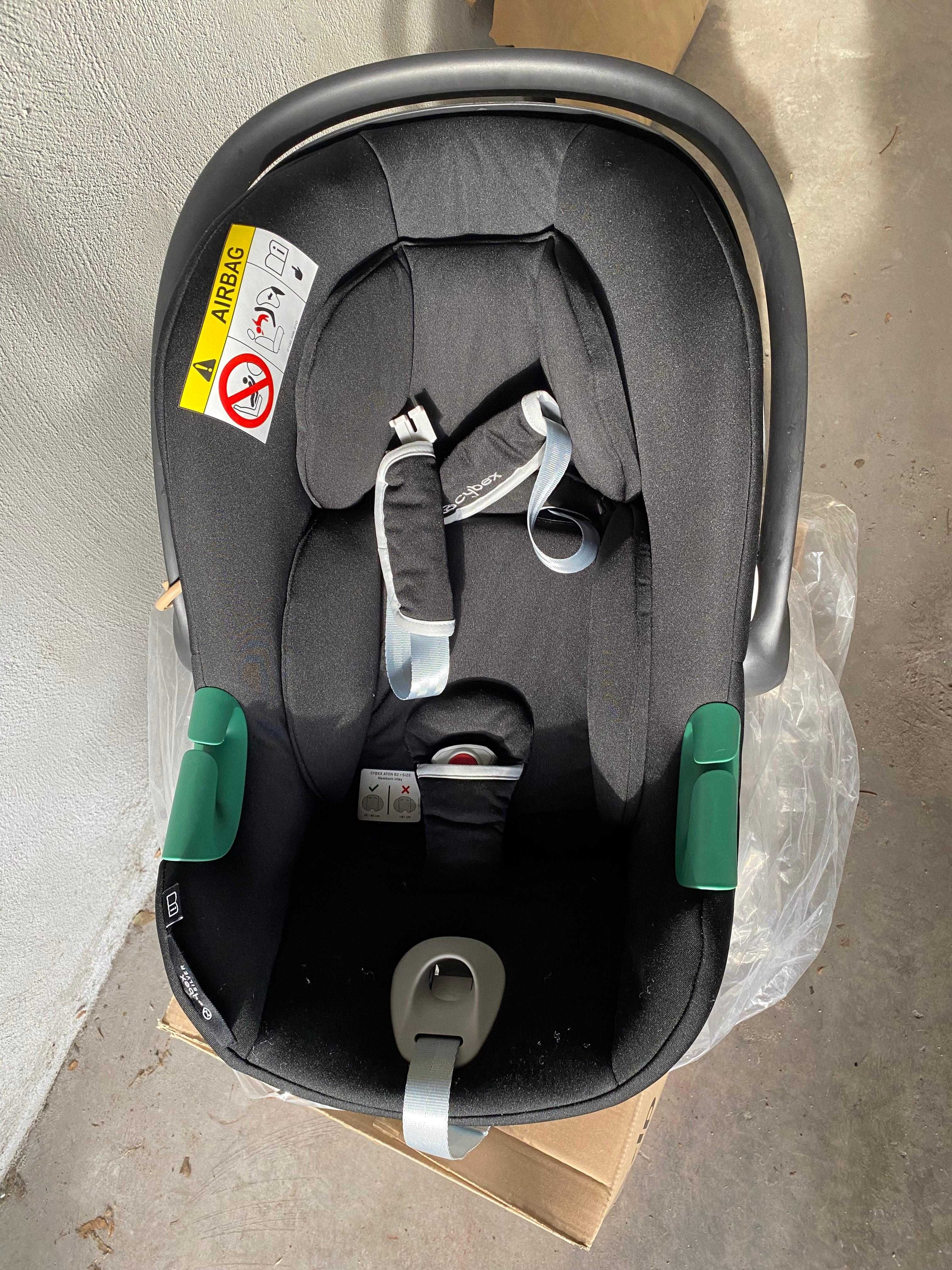 Бебешко кошче за кола Cybex Aton B2 i-Size с адаптори