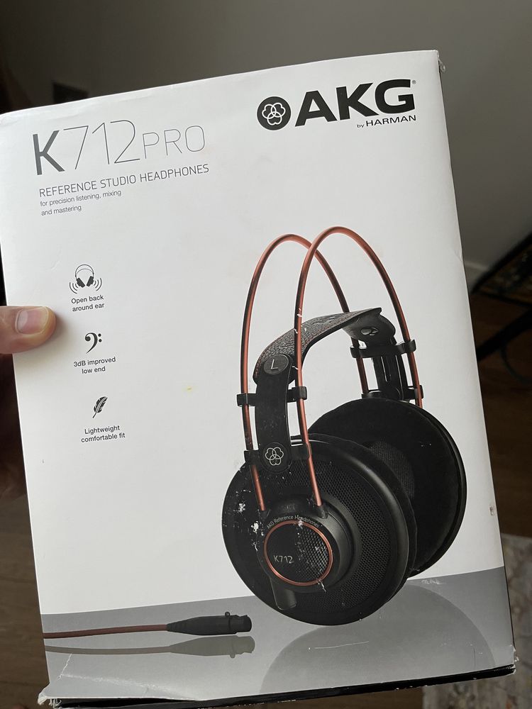 AKG 712 pro профи наушники открытого типа