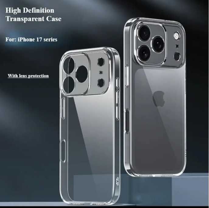 Keйс и стъклен протектор за iPhone 17 Pro