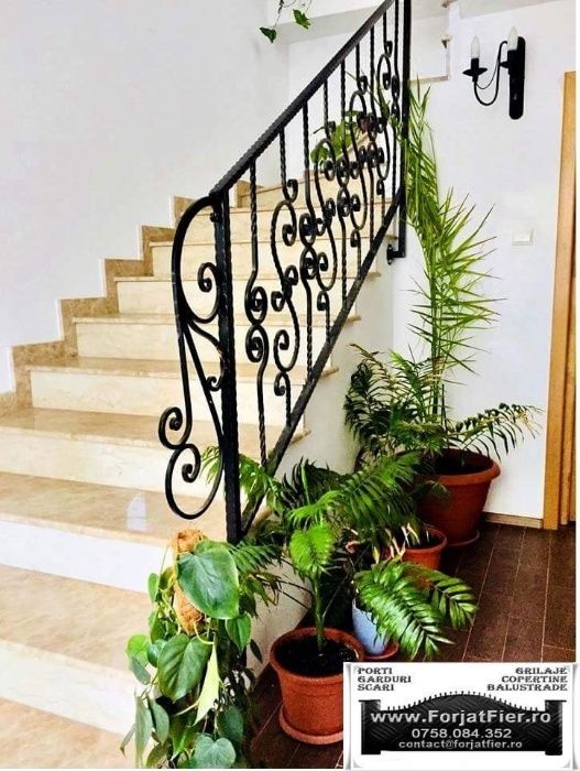 Balustrada fier forjat