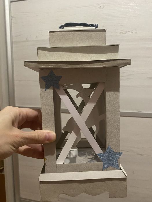 Декоративный фонарик новогодний