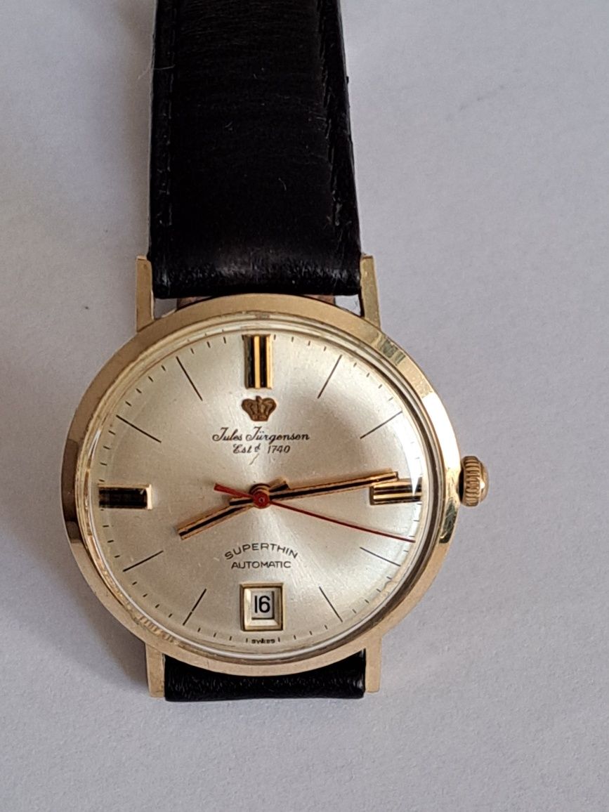 Ceas de Aur 14 K. Automatic Jules Jurgensen