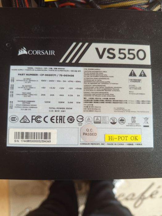 Vand sursa corsair VS550W