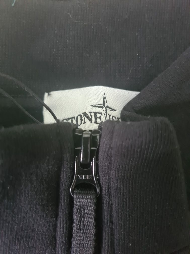 Stone island zip hoodie