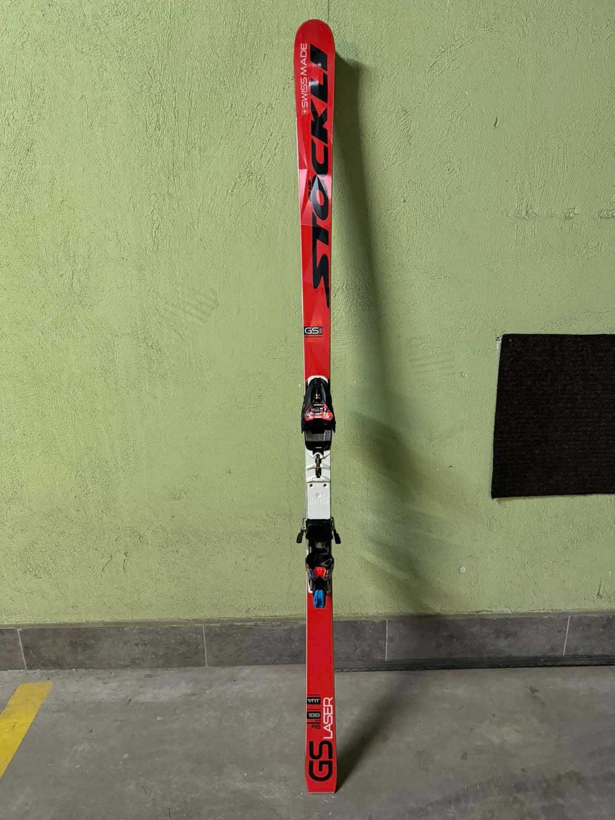 Ски Stockli GS LASER VRT 188 FIS