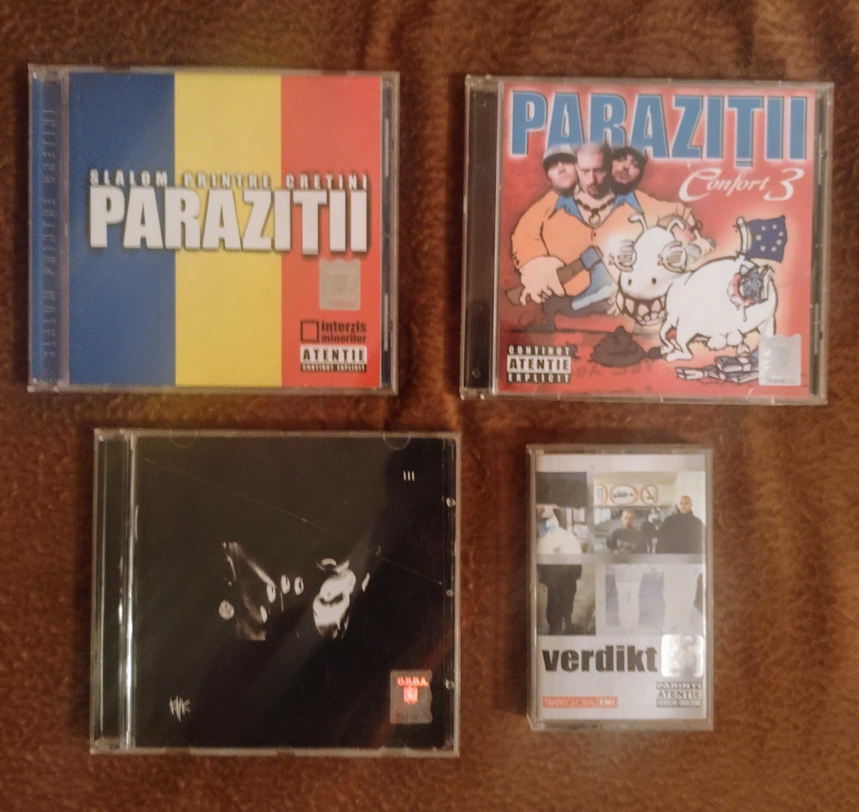 Albume rap Parazitii, Killa fonic, verdikt CD, caseta