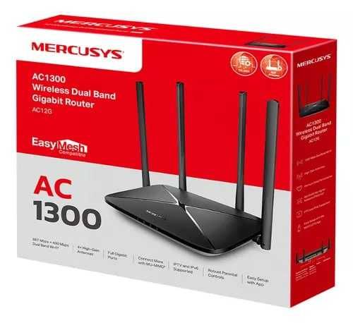 Mercusys AC12G AC1300 Dual-Band Wi-Fi Gigabit Router