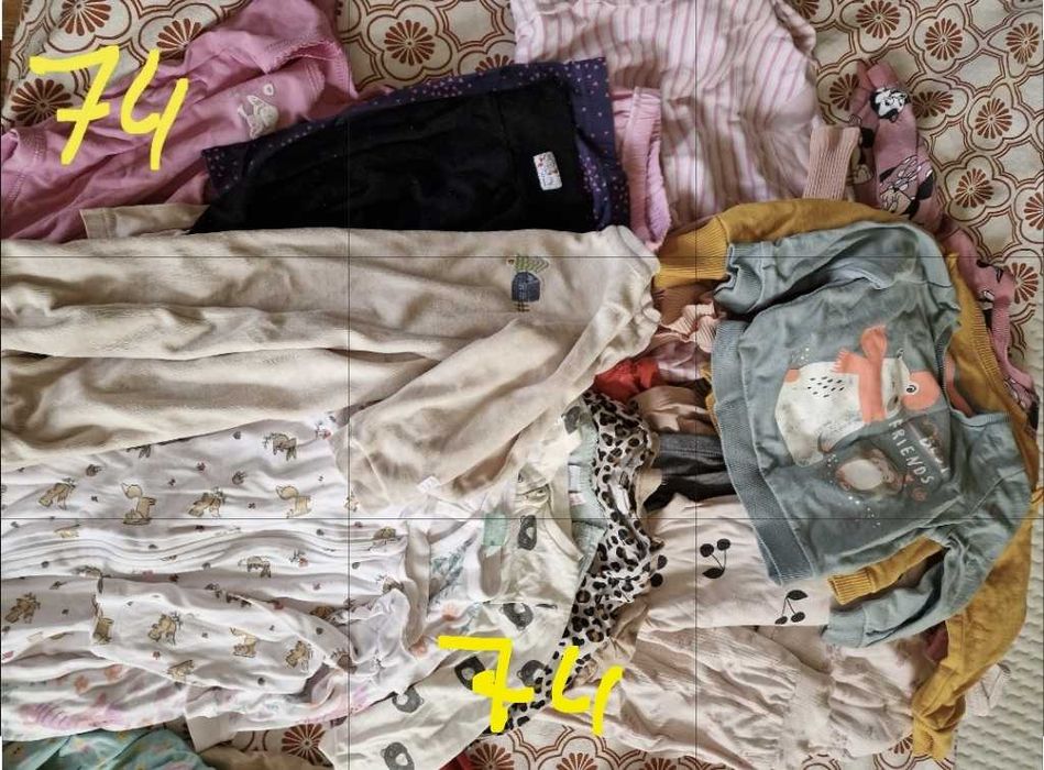 бебешки дрешки 3-9 месеца (височина до 74 см)