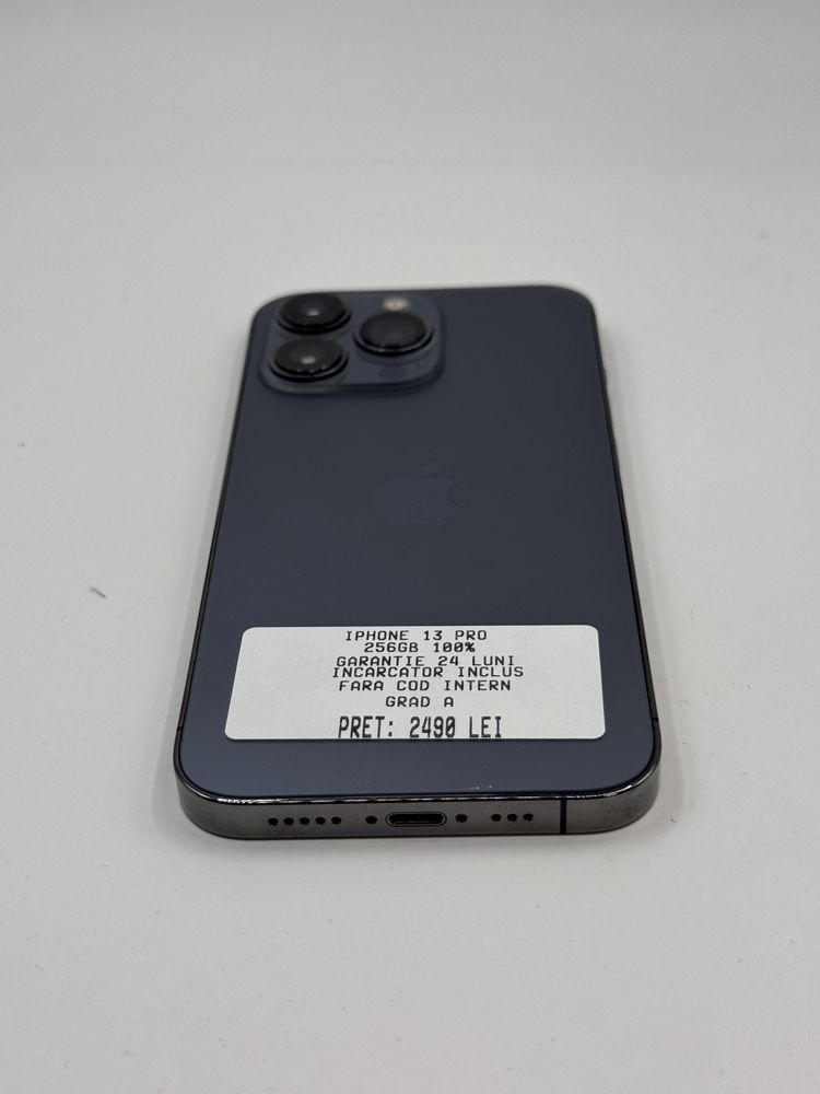 Magazin vinde iphone 13 pro 256gb 100% Grad A Garantie 24 luni