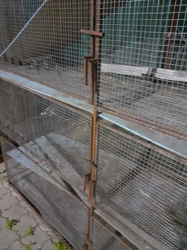 Продам металлическую клетку.